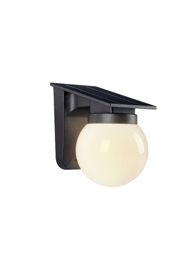 مصباح حائط LED شمسي خارجي، مقاوم للماء IP65 مع 3 أوضاع إضاءة للحديقة والفناء والسياج - Image 1