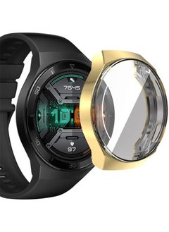 VINSOC Full Cover TPU Bumper Case for Huawei Watch GT 2e  (Gold)  - Image 2