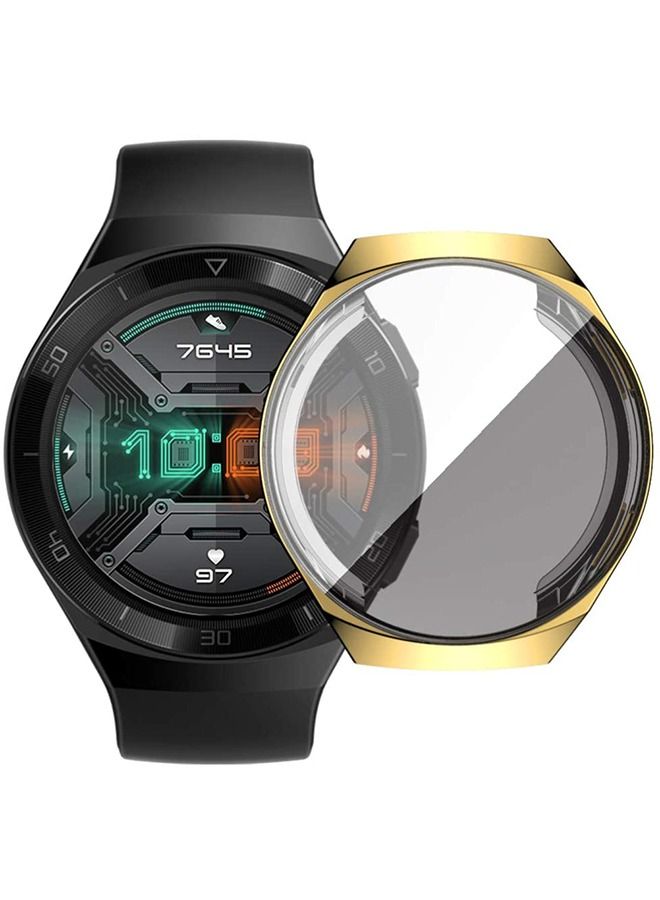 فينسوك هواوي ووتش GT 2E كامل TPU حالة الوفير ( الذهب ) - Image 4