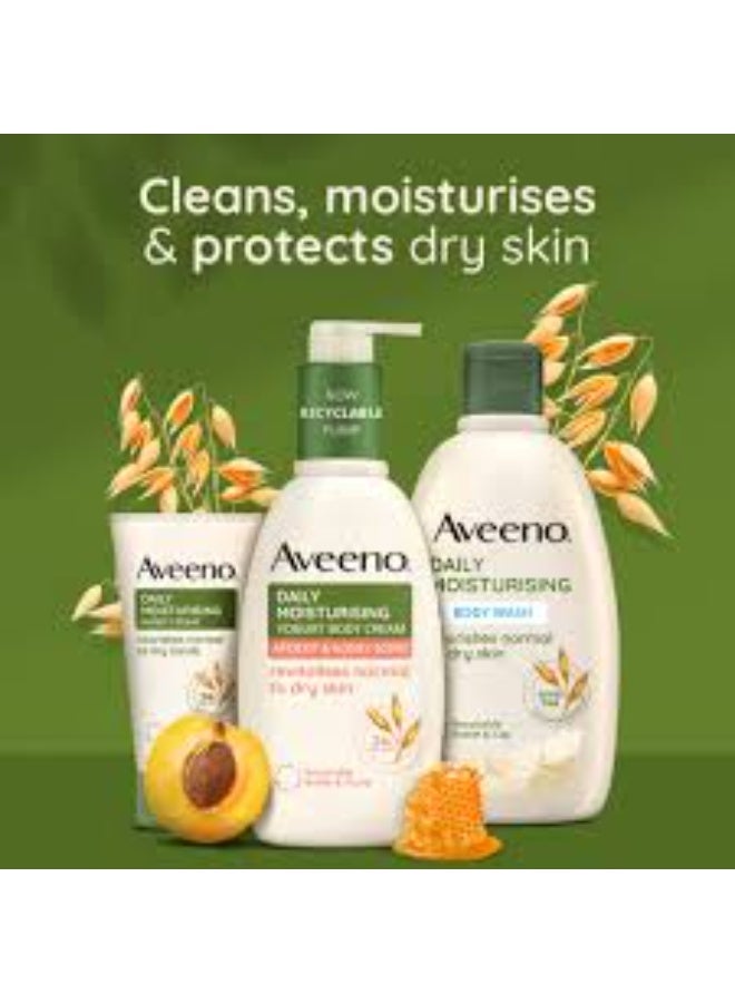 Aveeno Daily Moisturizing Yogurt Body Cream Apricot & Honey 300ml - Image 2