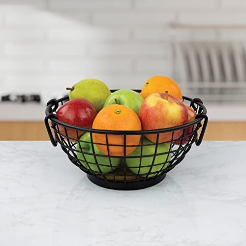 Spectrum Madison Fruit Bowl for Storage and Display of Fruit, Vegetables, Produce on Kitchen Counter, Dining Room Table - Image 5