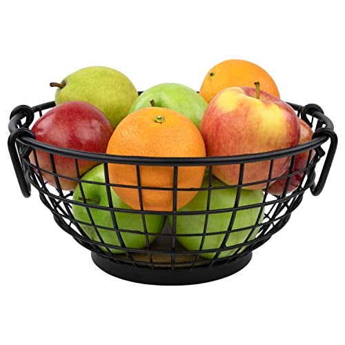 Spectrum Madison Fruit Bowl for Storage and Display of Fruit, Vegetables, Produce on Kitchen Counter, Dining Room Table - Image 2