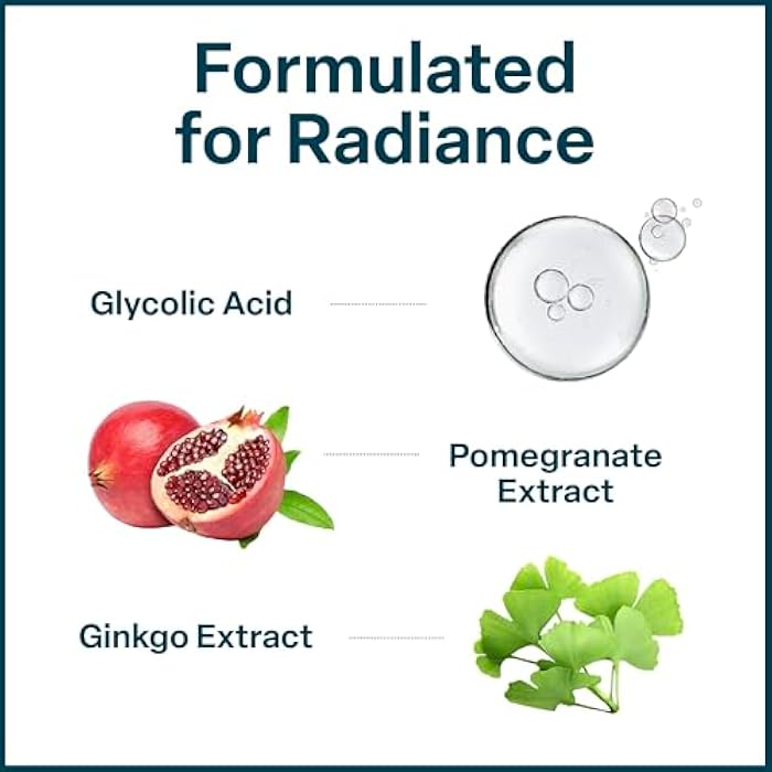 QRxLabs Glycolic Acid Toner - 10% Glycolic Acid Exfoliant with Salicylic Acid - Hydrating Face Exfoliator - Pore Toner & BHA Liquid Exfoliant with Witch Hazel - 6 Fl Oz - Image 3