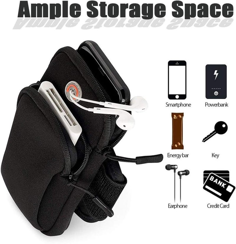 Phone Arm Band GYM Phone Holder for Arm,iPhone Pouch iPhone Arm Case for iPhone 8 Plus/X/8/7/6 Plus/SE,iPhone 6S Running Band iPhone 7 Plus Armband Cell Phone Arm Holder for Samsung Galaxy S9/S8/S7/LG - Image 3