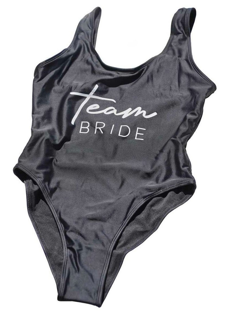 Ginger Ray Team Bride Swimsuit - Black - Medium - Image 3