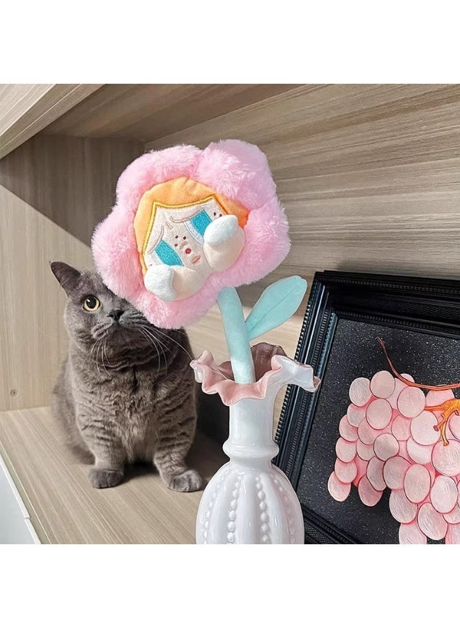 general Cry baby sunflower doll plush toy bouquet doll net celebrity twist stick gift cute doll - Image 2