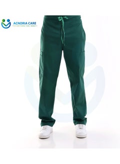 ACNORIA CARE Men's Medical Scrubs Consisting Of Two Pieces 100% Cotton Blouse And Pants Olive Green Color - Size M - From Acnoria Care  - Image 4