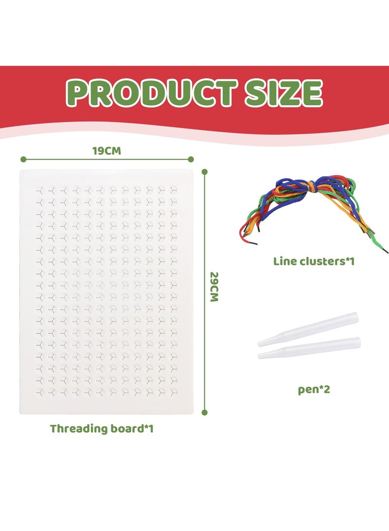 لوح خيوط حسية للأطفال، لوح خيوط حسية للأطفال، لوح خيوط حسية للأطفال، لوح خيوط حسية للأطفال، لوح خيوط سحرية - Image 2