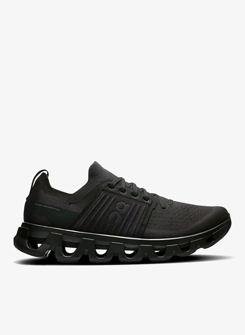 On Running On Cloudswift 4 Unisex Running Sneakers - Black Eclipse - Image 1