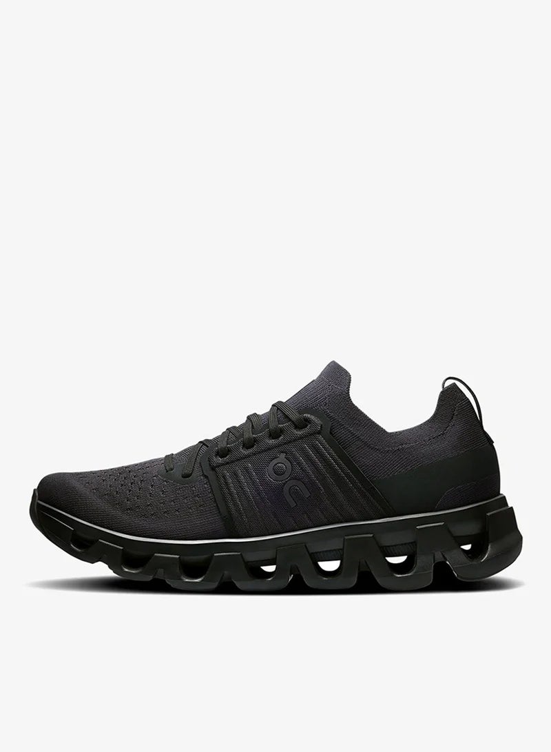 On Running On Cloudswift 4 Unisex Running Sneakers - Black Eclipse - Image 2