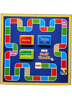 Creative's Creative's Fast Track | Challenging & Fun Language Board Game | Vocabulary Building Game for Kids | Word Meaning, Spelling, Word Skills | Children Learning New Words Synonyms, Antonyms | Ages 7 & Up  - Image 2