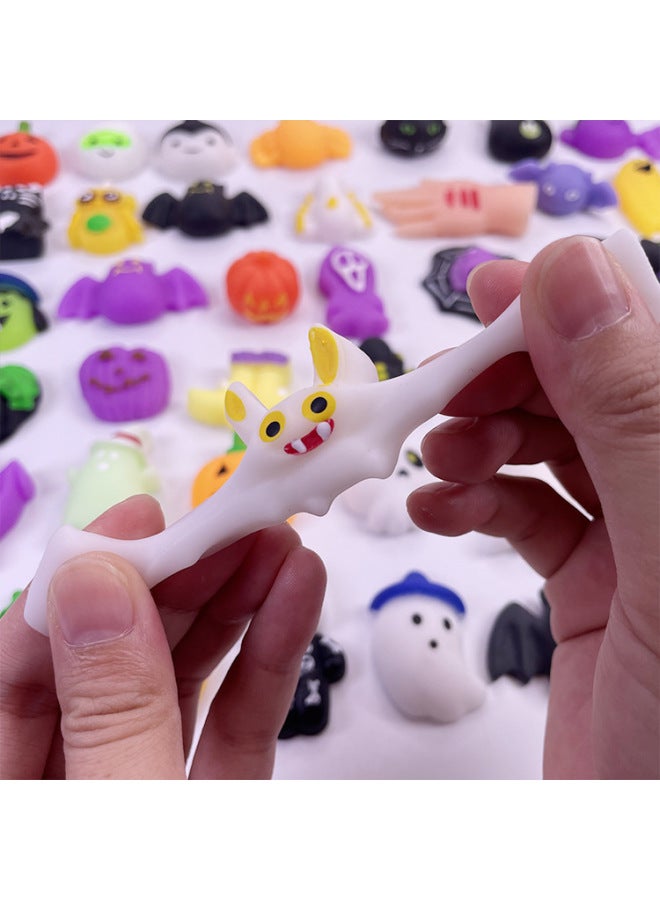 Loquat Cross Border  Pinch Fun Toy Decompression Party Gift Set Blind Box Toy Trick Mini Pumpkin Bucket-Color:C 【bagged, 24 Pumpkins +48 Pinching Music】】 - Image 3