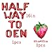 BEOXAGAR Strawberry Half Way To 1st Decorations 6 Month Girls Birthday - Image 4