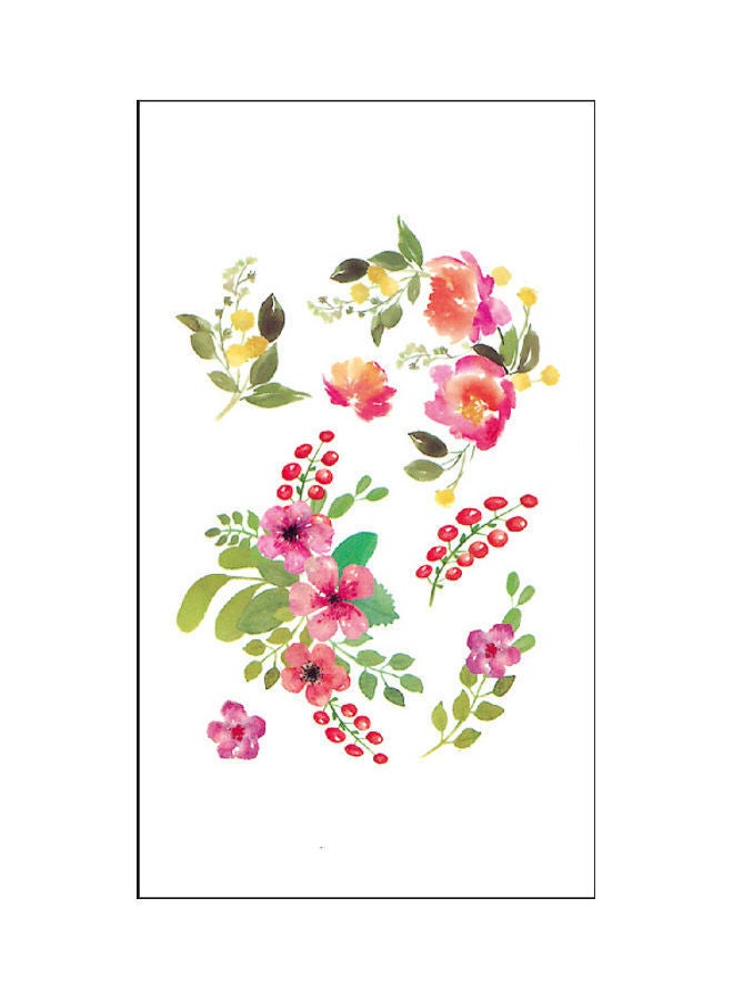 NIBEMINENT Waterproof Fashionable Temporary Tattoo Sticker Multicolour - Image 1