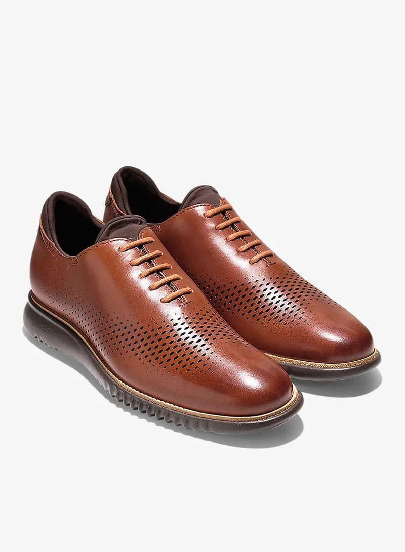 COLE HAAN 2.ZERØGRAND Lined Laser Wingtip Oxford