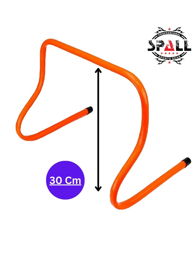 سبال حواجز الرشاقة للرياضيين في التدريب السريع، عبوة 30 سم من معدات تدريب السرعة والرشاقة لكرة القدم وكرة السلة وكرة القدم - Image 1