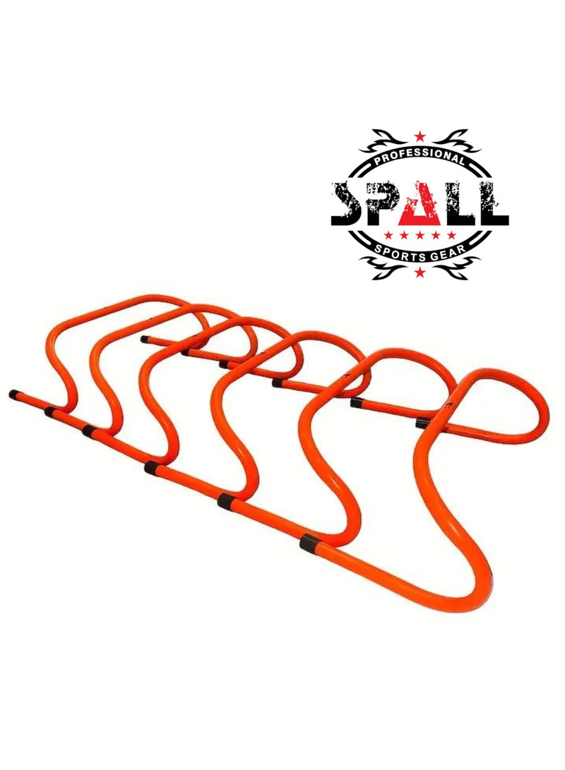 سبال حواجز الرشاقة للرياضيين في التدريب السريع، عبوة 30 سم من معدات تدريب السرعة والرشاقة لكرة القدم وكرة السلة وكرة القدم - Image 3