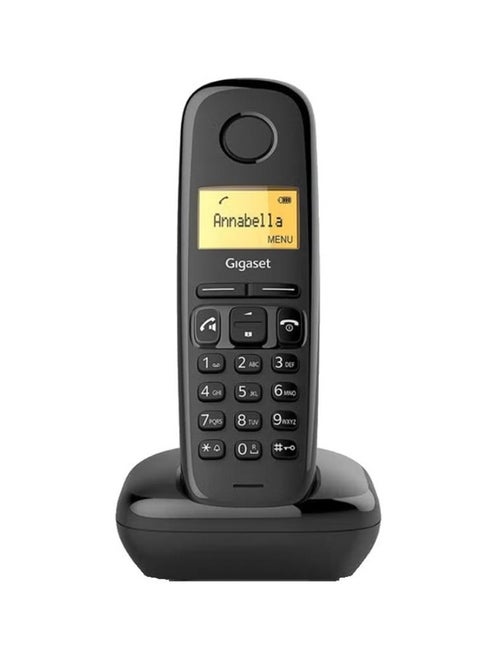 Digital Cordless Phone For Home, Office And Hotels A270 Black
