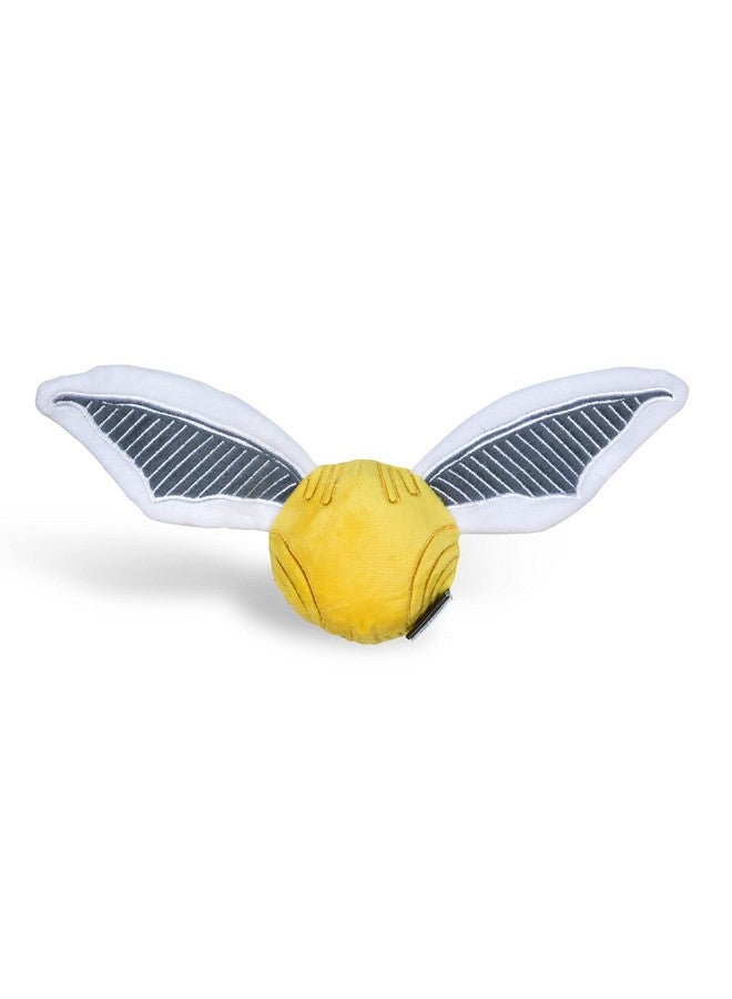 Harry Potter Snitch Pet Squeaker Toy | Dog Toy Snitch Squeaker Ball | Quidditch Inspired Dog Toy for Pets | Crinkle Dog Toy, Dog Ball Toys, Squeaky Ball for Dogs - Image 1