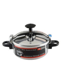 TEFOLY 7Liters 7 liter wide tivoli pressure cooker with net silver  - Image 1