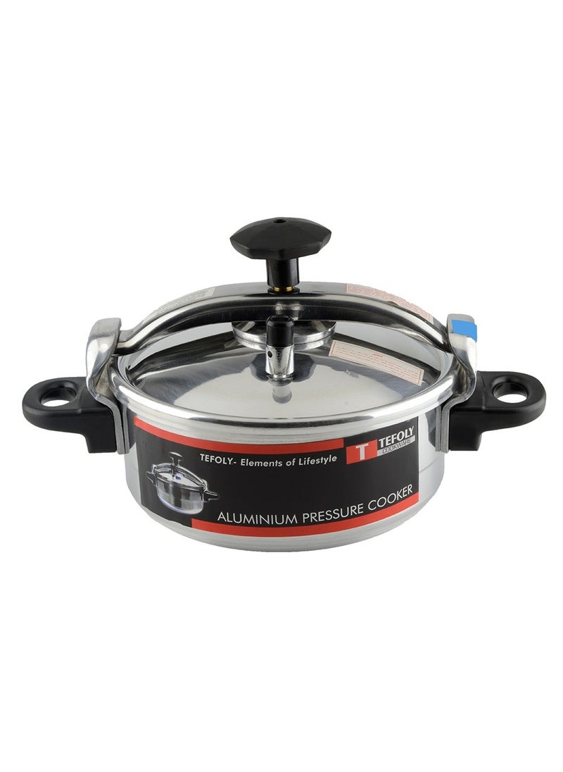 TEFOLY 7Liters 7 liter wide tivoli pressure cooker with net silver  - Image 1