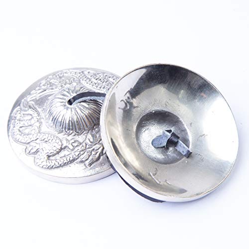 HIMALAYAN BAZAAR Premium Bronze Tingsha Cymbals Bells - Easy To Play - Meditation Mindfulness Chime For Chakra Healing Sound Bath Spiritual Gifts Handcrafted Tibetan by Himalayan Bazaar - Image 5