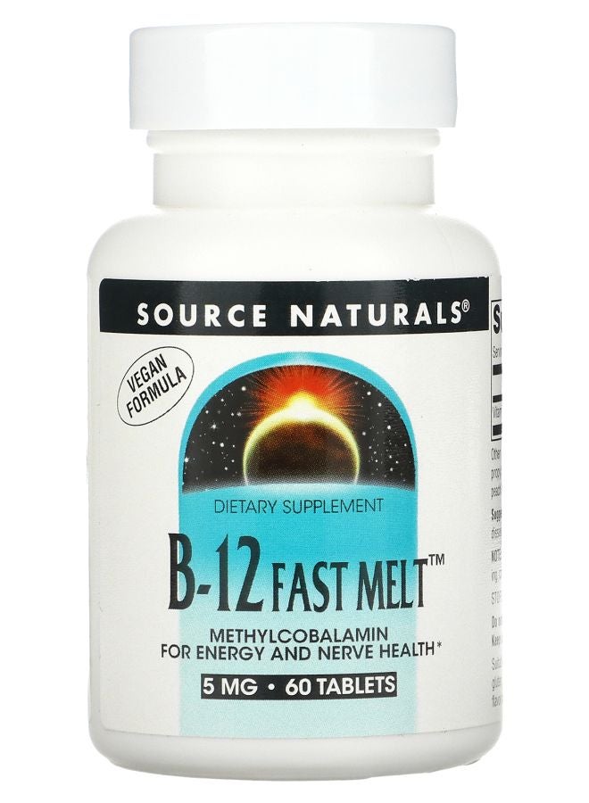 B-12 Fast Melt 5 mg 60 Tablets