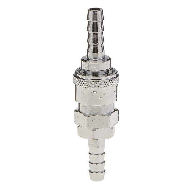 HOSEMART Pneumatic Quick Connector PH20 + SH20 1/4 BSP Aluminium Air Line Hose Quick Fittings Coupler (Silver) - Image 3