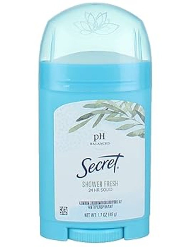 سيكريت مزيل عرق صلب مضاد للتعرق برائحة منعشة 48 جم