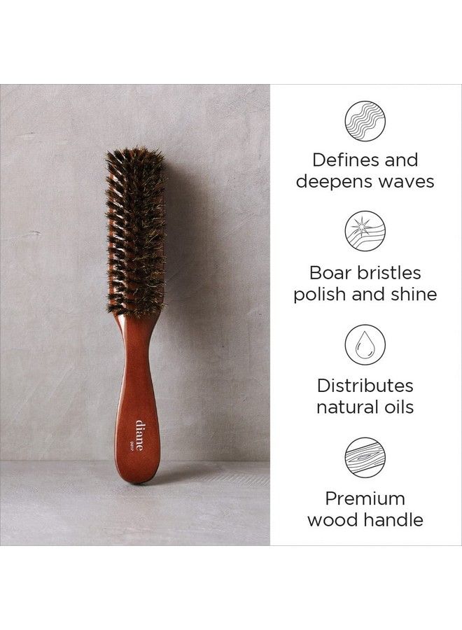 Diane 100% Boar Medium Styling 7 Row Brush 1 Count - Image 5