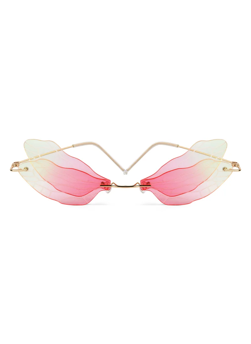 Woggles Red Pappy Zanthe Light Pink ButterflySunglasses