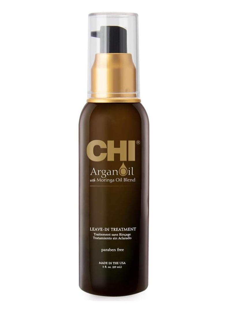 CHI Argan Oil With Moringa Oil Blend Leave In Treatment 5 fl. oz. (89 ml) 