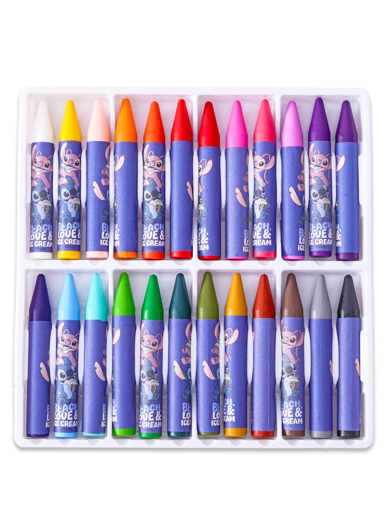 Disney Disney Stitch Oil Painting Stick Set-24 Colors  - Image 3