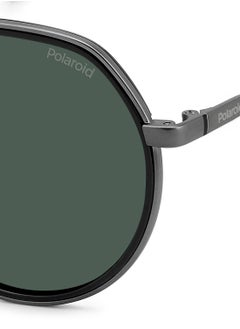 Polaroid نظارات شمسية بيضاوية مستقطبة للجنسين - Pld 4160/G/S/X رمادي ملليمتر - حجم العدسة: 55 ملم  - Image 5