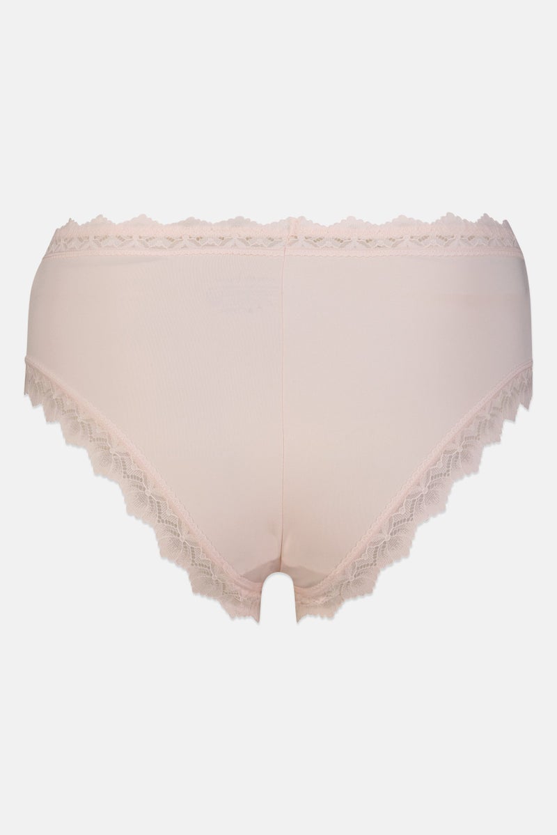 Nanette lepore Women 5 Pack Floral Print Microfiber And Lace Panty, Multicolor - Image 5