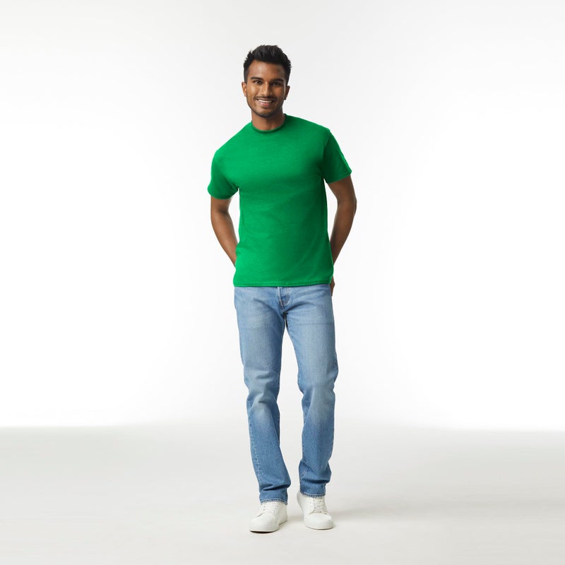 Gildan Adult Ultra Cotton T-Shirt, Style G2000, Multipack, Antique Irish Green (12-Pack), X-Large - Image 3