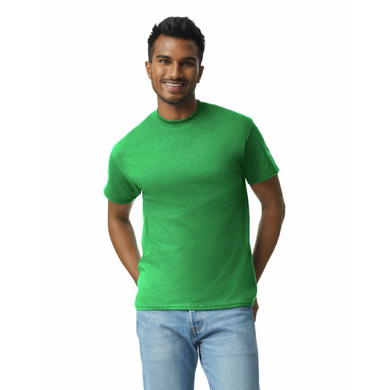 Gildan Adult Ultra Cotton T-Shirt, Style G2000, Multipack, Antique Irish Green (12-Pack), X-Large - Image 2
