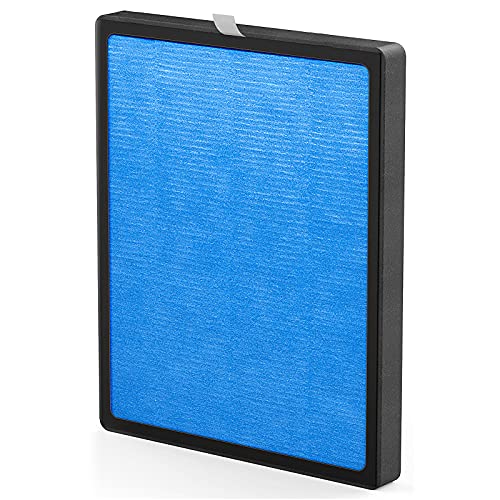 YIOU Air Purifier R1 Replacement Filter 3in1 PreFilter True HEPA Filter HighEfficient Activated Carbon FilterOriginal Blue