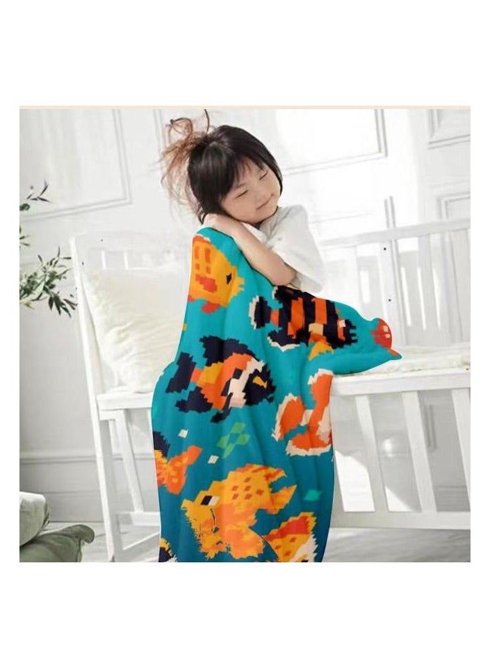 عام بطانية رقيقة من الفانيلا (دافئة ومريحة، ومناسبة للنوم واستخدام الألعاب وإزالة الغبار ومقاومة للرمل) 150 سم * 200 سم - 455 - Image 3