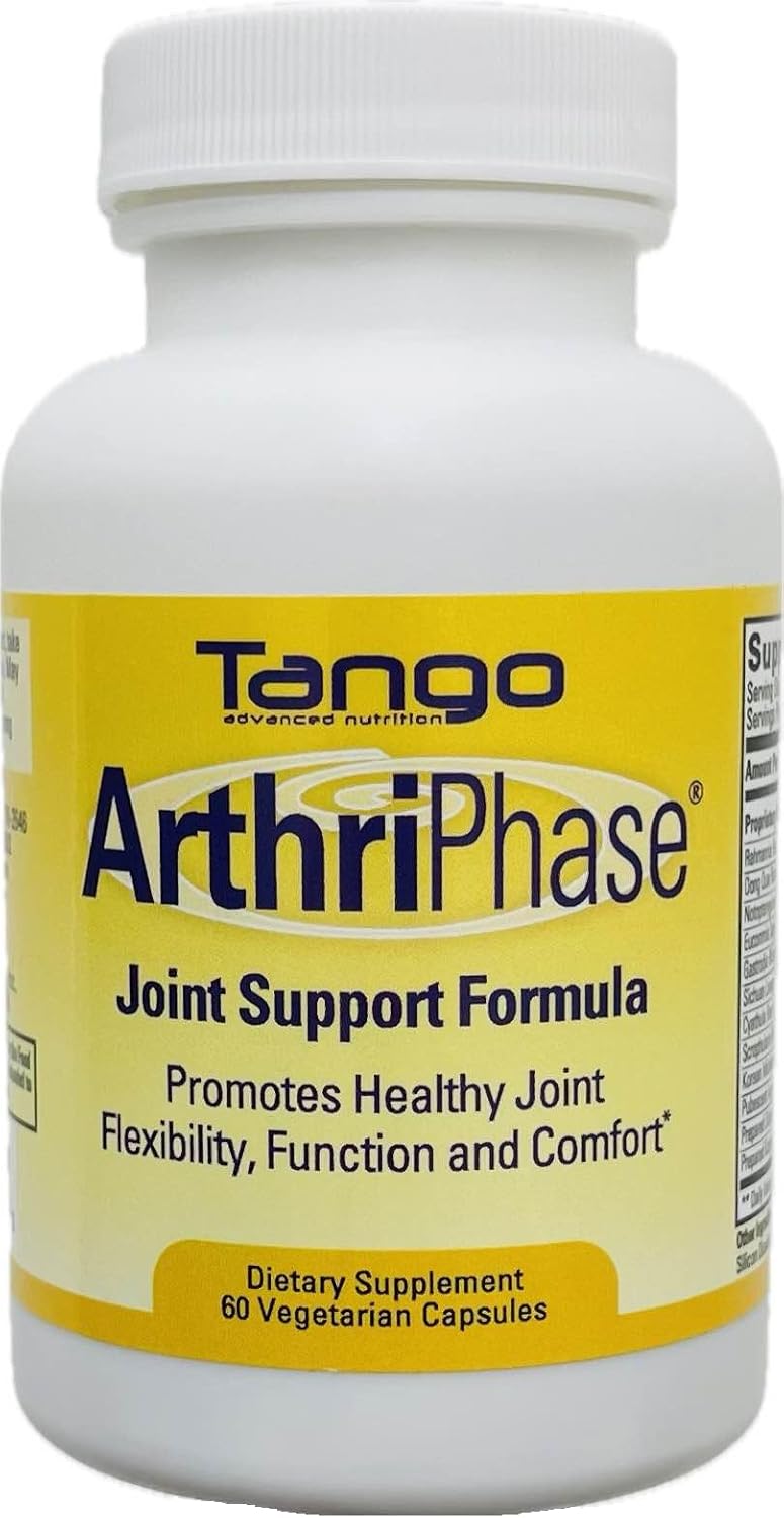 Tango ArthriPhase Natural Joint Support Formula 60 Vegetarian Capsules - Image 1