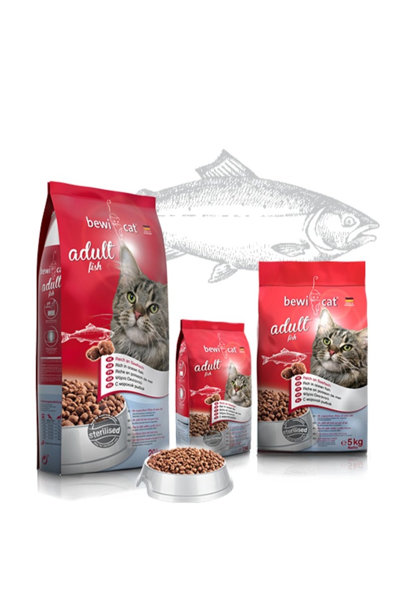 bewi cat fish adult dry food 1kg