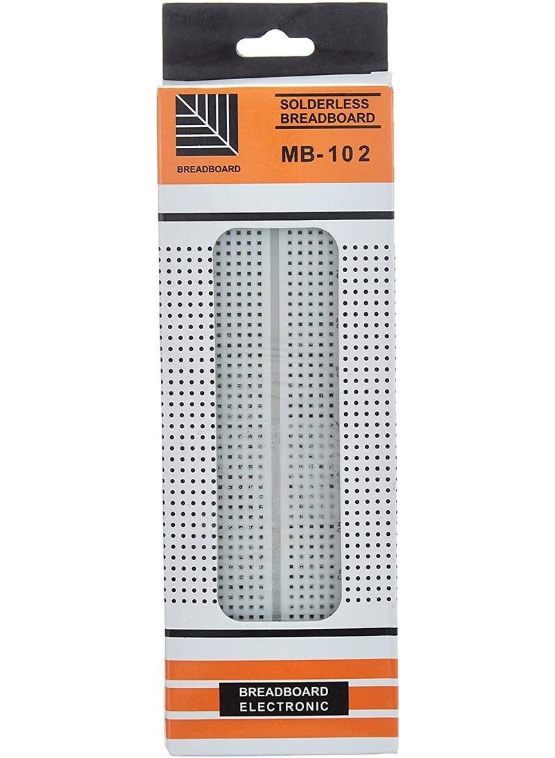 830-Point Solderless Breadboard – Prototype PCB Testing & DIY Electronics - Image 1