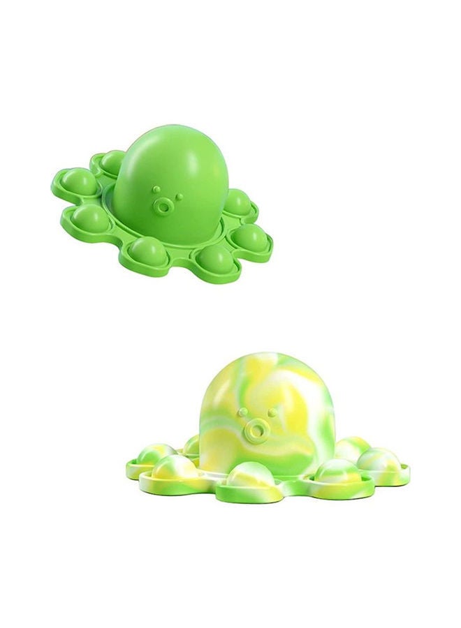 NIBEMINENT Flipped Octopus Pop Fidget Squishy Toy 9x5x4.2cm - Image 2
