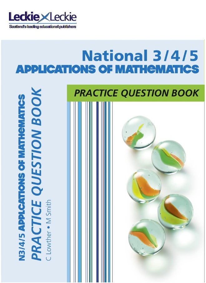 National 3/4/5 Applications of Maths: Practise and Learn CfE Topics  - Image 1