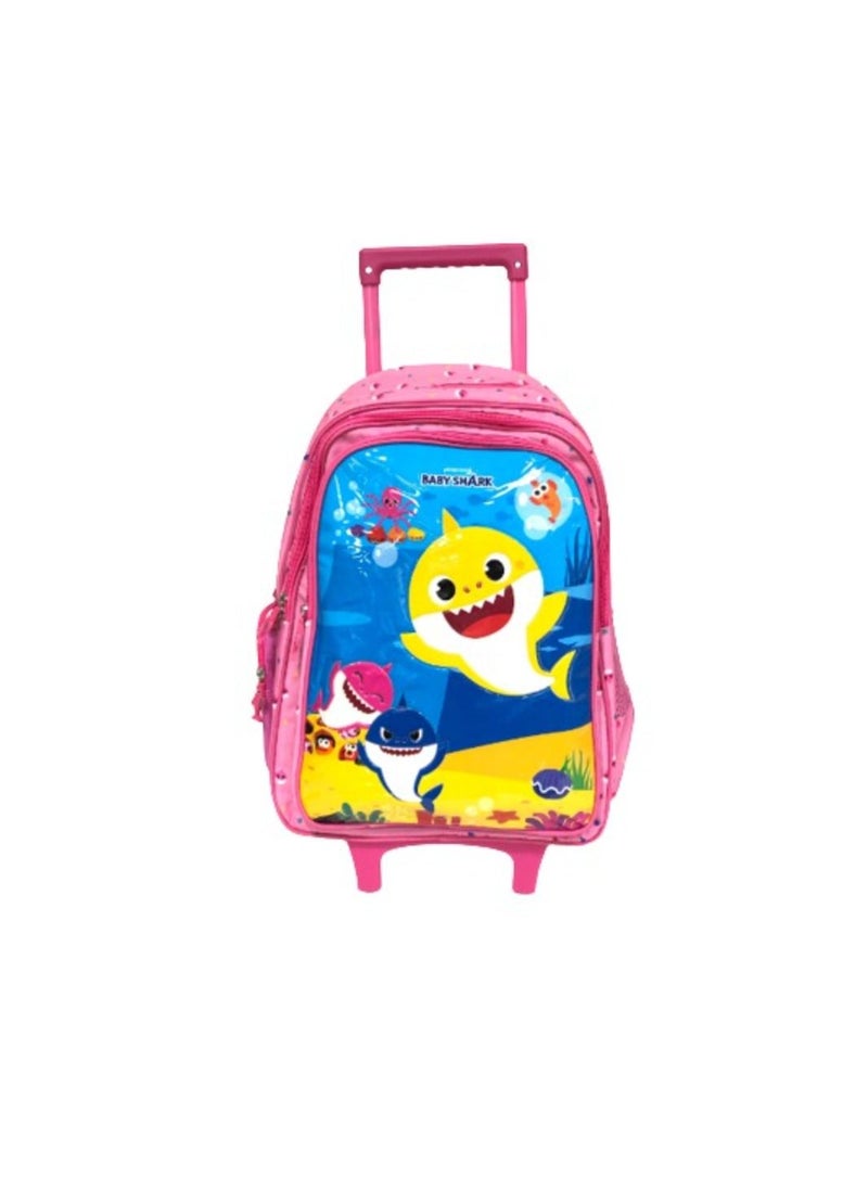 Pinkfong - Baby Shark Sea 14" Trolley Bag - Image 1