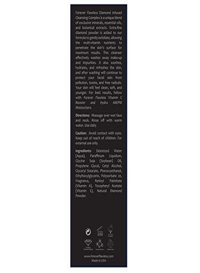 Forever Flawless Best Facial Cleanser with 100% White Diamond Infused Powder, Antioxidants, Vitamin A and E For Oily, Dry & Sensitive Skin, Anti-Aging, Anti Wrinkle. Men and Women FF13, (2.03 fl oz) - Image 5