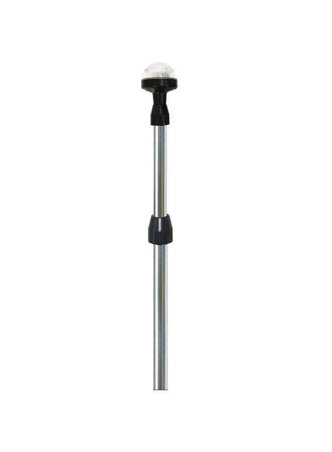 Telescopic Stern Light 34 to 60-Inches, Light Only, Chrome