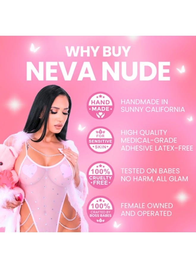 Neva Nude خناجر مع أسلوب حزمة وشم مؤقت كبير | تزيين الجسم للمهرجانات، الحفلات، وأكثر - Image 4