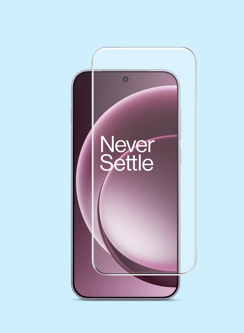 GMAX OnePlus 15 5G 2025 GMAX Premium Series Curved Edges 9H 2.5D Tempered Glass Screen Protector - Clear - Image 1