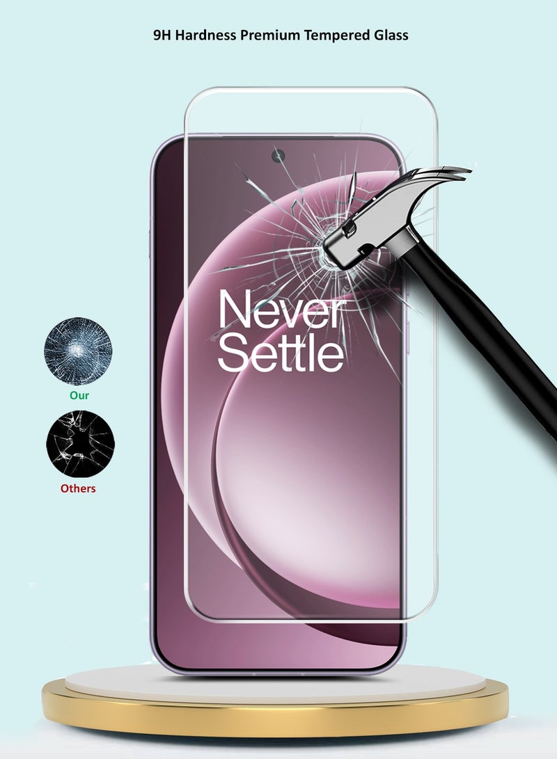 GMAX OnePlus 15 5G 2025 GMAX Premium Series Curved Edges 9H 2.5D Tempered Glass Screen Protector - Clear - Image 3